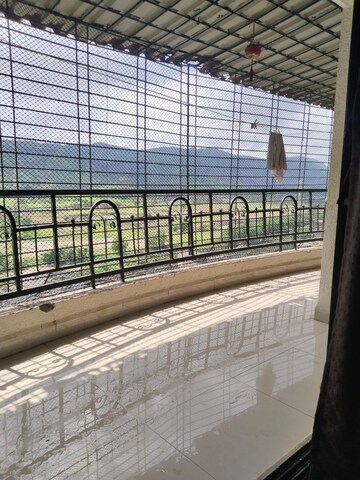 Balcony in 2 BHK Apartment at Bhoomi Ratna, Kharghar – for Rent