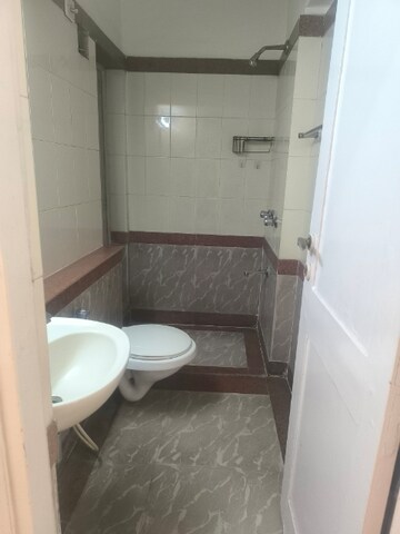 Bathroom in 2 BHK Apartment at Hill Side Powai, Powai – for Rent