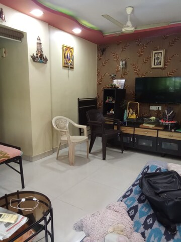 Living Room in 1 BHK Apartment at Runwal Nagar CHS, Runwal Nagar – for Rent