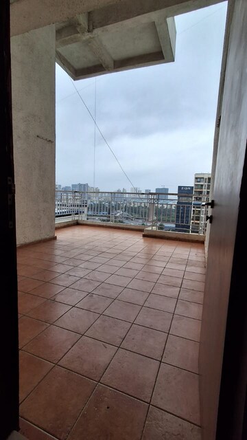 Balcony in 2.5 BHK Apartment at Ravechi La Vista, Kharghar – for Rent
