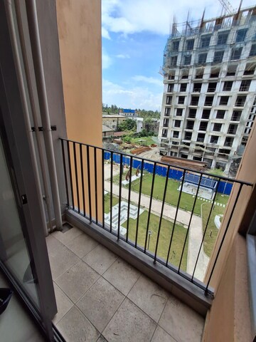 Balcony in 2 BHK Apartment at Godrej Seven, Joka – for Rent