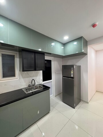 Kitchen in 3 BHK Apartment at Rajapushpa Provincia, Narsingi – for Rent