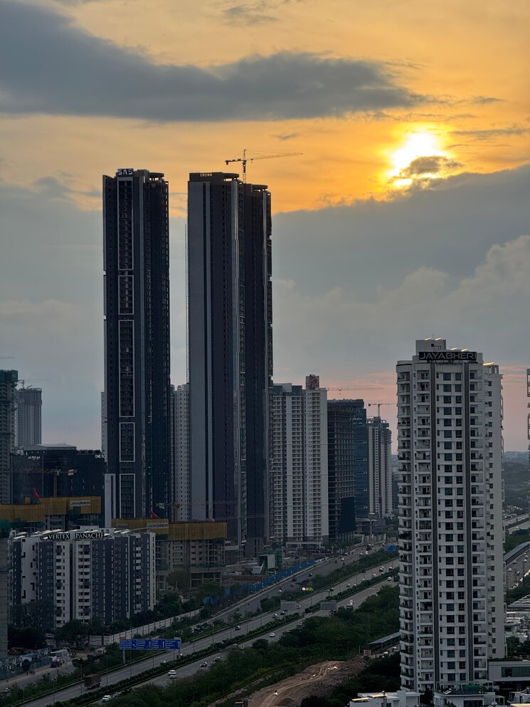 Exterior View, rajapushpa-provincia 3 Bedroom 1715 Sq.Ft. Apartment In Narsingi Hyderabad 8755060