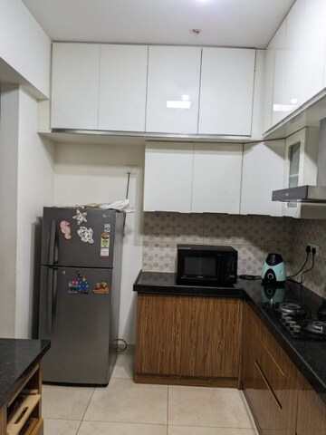 Kitchen in 3 BHK Apartment at Prestige Gulmohar, Horamavu – for Rent