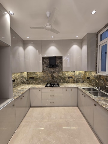 Kitchen in 3 BHK Builder Floor at Defence Colony – for Rent