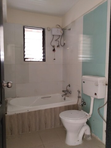 Bathroom in 3 BHK Apartment at Hills Residency, Kharghar – for Rent