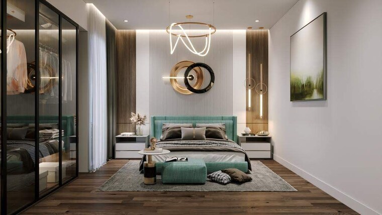 Bedroom, city-home-century-one 2 Bedroom 919 Sq.Ft. Apartment In Theekariya Jaipur 8755355