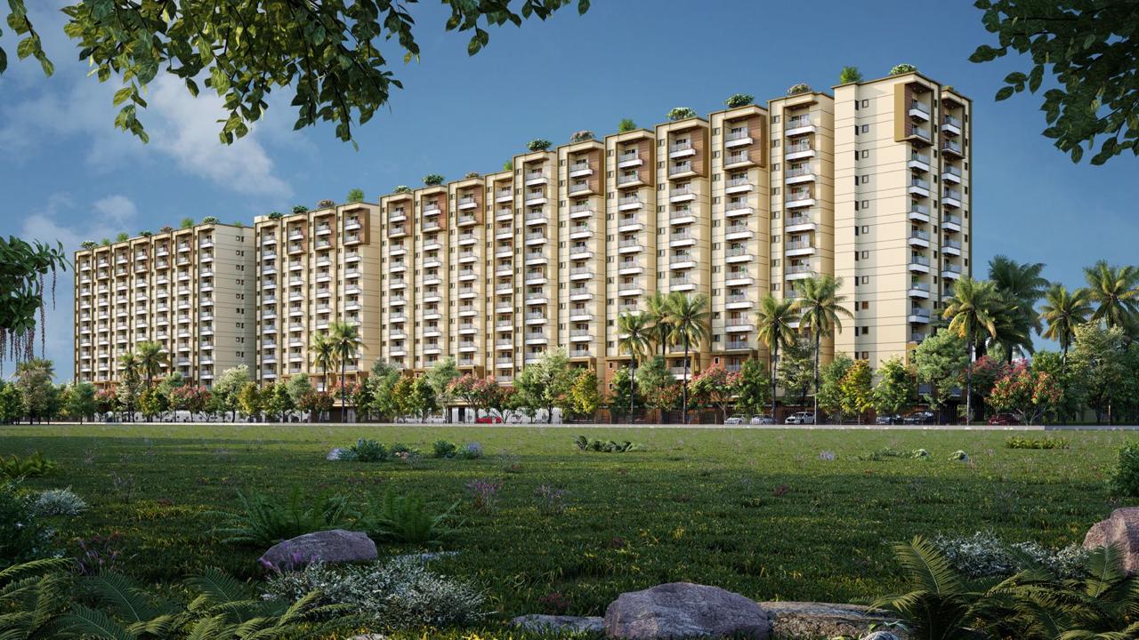 2 BHK 919 Sq.Ft. Apartment in City Home Century One