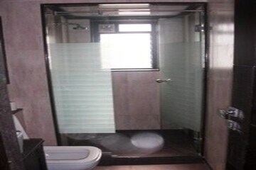 Bathroom in 3 BHK Apartment at Juhu – for Rent