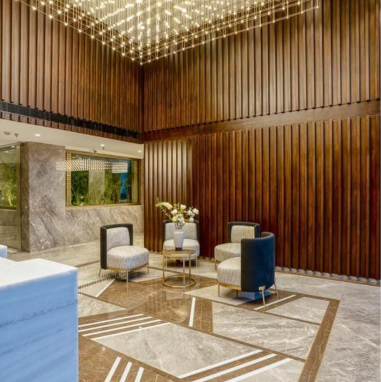 Living Room, irish-pearls 3 Bedroom 952 Sq.Ft. Apartment In Sport City 1 Greater Noida 8755249