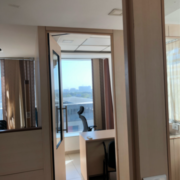 Team Area in  Office Space at Prahlad Nagar – for Rent