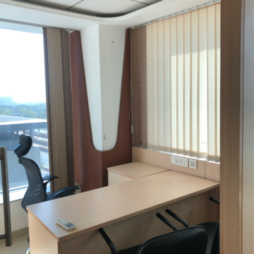 Bedroom in  Office Space at Prahlad Nagar – for Rent