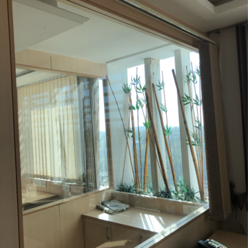 Kitchen in  Office Space at Prahlad Nagar – for Rent