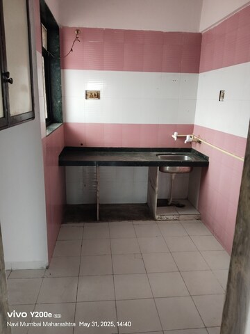 Kitchen in 1 BHK Apartment at Shiv Complex, Ghansoli – for Rent
