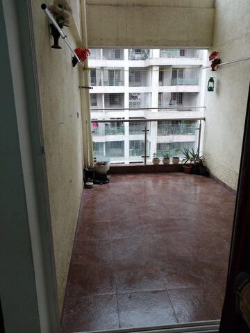 Balcony in 2 BHK Builder Floor at Sharda Florentia, Kharadi – for Rent