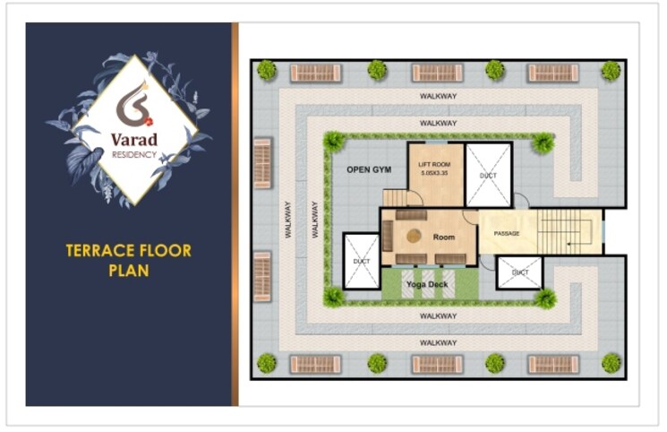 Floor Plan, nashik road 2 Bedroom 1010 Sq.Ft. Apartment In Nashik Road Nashik 8755591