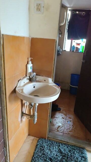 Bathroom in 1 BHK Apartment at Ajay Apartment, Santacruz West – for Rent