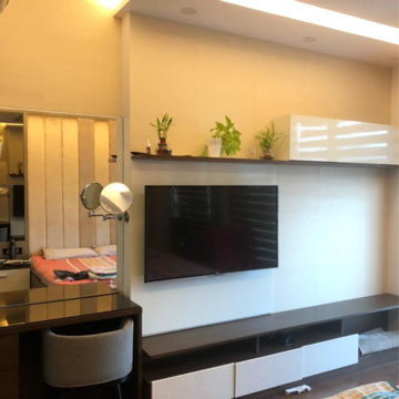 Living Room in 4 BHK Apartment at Tata Primanti-Executive Floors, Dhani – for Rent