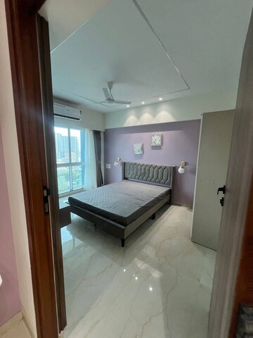 Bathroom in 3 BHK Apartment at Oxford Navrang Oasis, Goregaon West – for Rent