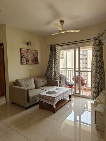 Living Room in 1 BHK Apartment at Sumadhura Eden Garden, Whitefield – for Rent
