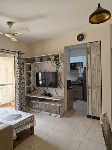 Living Room in 1 BHK Apartment at Sumadhura Eden Garden, Whitefield – for Rent
