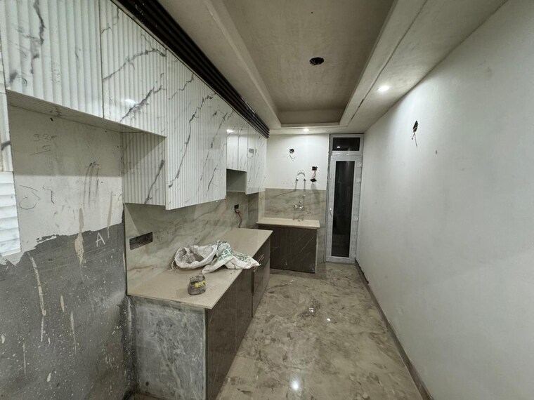 Kitchen, green-avenue 3 Bedroom 1400 Sq.Ft. Builder Floor In Sector 89 Noida 8755569