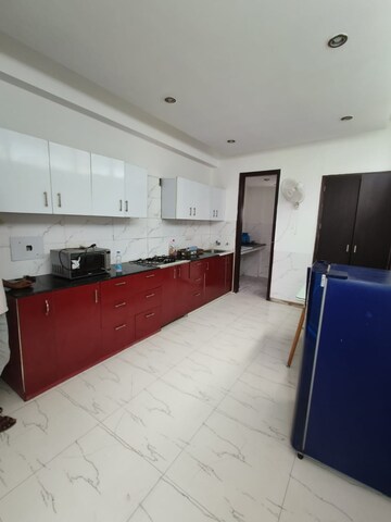 Kitchen in 1 BHK Builder Floor at Greater Kailash I – for Rent