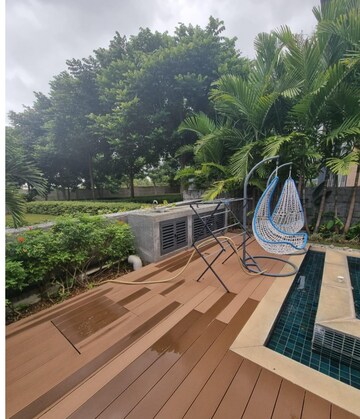 Balcony in 5 BHK Villa at Embassy Boulevard, Yelahanka – for Sale