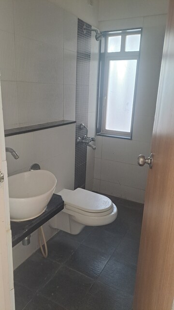 Bathroom in 2 BHK Apartment at Courtyard by Narang Realty and The Wadhwa Group, Pokhran Road No Two – for Rent