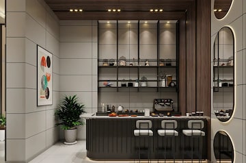 Kitchen in 3 BHK Apartment at VVIP Mangal, Raj Nagar Extension – for Sale
