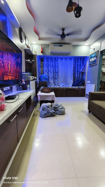 Master Bedroom in 1 BHK Apartment at Silver Bells CHS, Dahisar West – for Sale