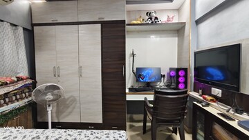 Bathroom in 1 BHK Apartment at Silver Bells CHS, Dahisar West – for Sale
