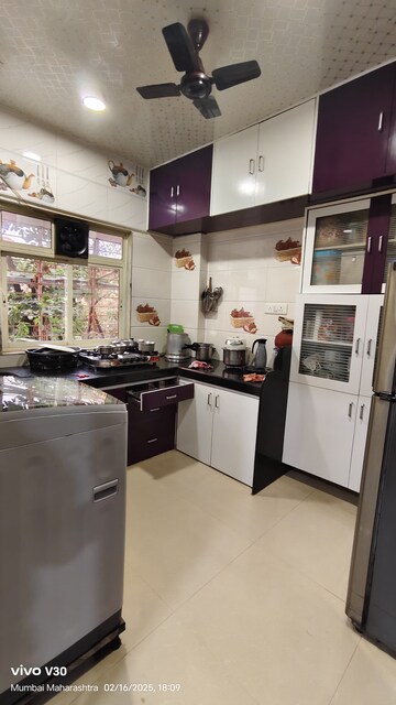 Kitchen in 1 BHK Apartment at Silver Bells CHS, Dahisar West – for Sale