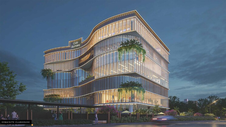 Exterior View, dsr-skymarq 4 Bedroom 5454 Sq.Ft. Apartment In Puppalaguda Hyderabad 8755639