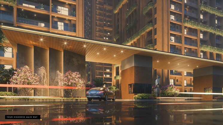 Exterior View, dsr-skymarq 4 Bedroom 5454 Sq.Ft. Apartment In Puppalaguda Hyderabad 8755639