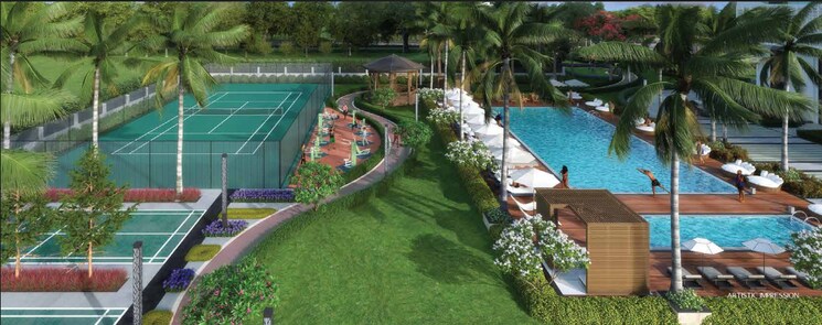 Garden, central-park-cerise-suites 2 Bedroom 1093 Sq.Ft. Apartment In Sohna Sector 33 Gurgaon 8755841