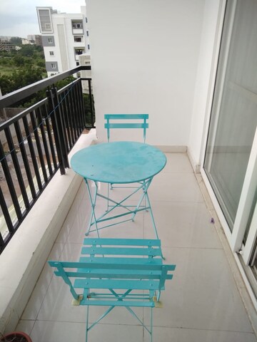 Balcony in 3 BHK Apartment at Honer Aquantis, Gopanpally – for Rent