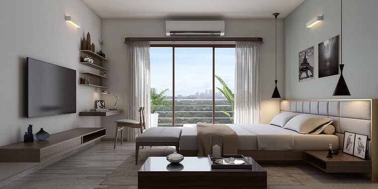 Living Room, emaar-gurgaon-greens 3 Bedroom 1650 Sq.Ft. Apartment In Sector 102 Gurgaon 8755881