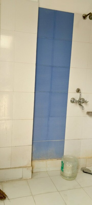 Bathroom in 2 BHK Builder Floor at Mehrauli – for Rent