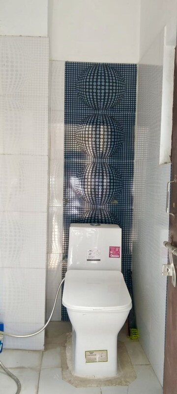 Bathroom in 2 BHK Builder Floor at Mehrauli – for Rent