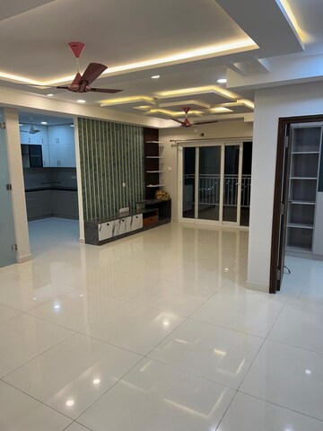 Living Room in 3 BHK Apartment at My Home Tridasa, Tellapur – for Rent