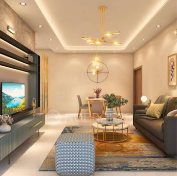 Living Room in 5 BHK Penthouse at Gurukrupa Vyom, Gulmohar Colony – for Sale
