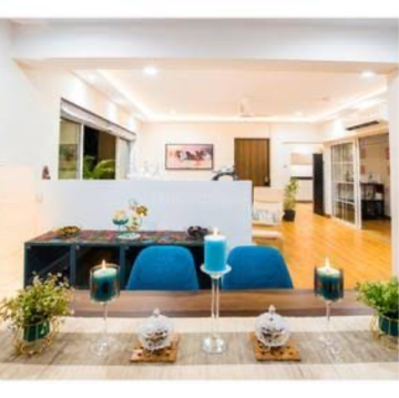 Living Room in 5 BHK Penthouse at Gurukrupa Vyom, Gulmohar Colony – for Sale