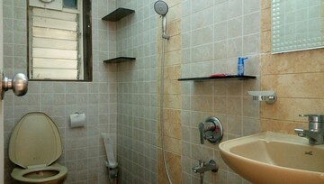 Bathroom in 2 BHK Apartment at Juhu – for Rent