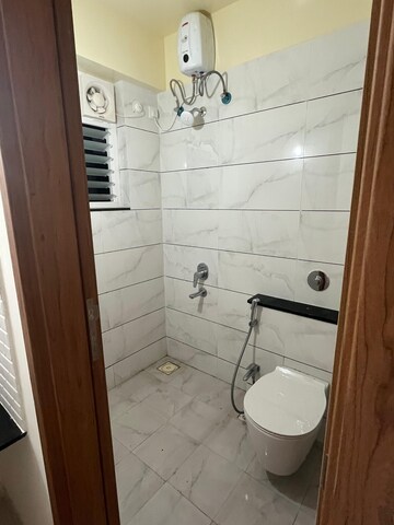 Bathroom in 2 BHK Apartment at Majestique Marbella Phase 1, Kharadi – for Rent