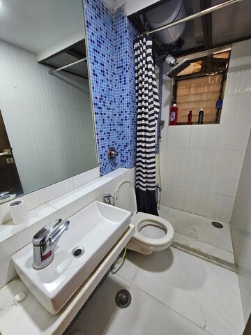 Bathroom in 2 BHK Apartment at Khar West – for Rent