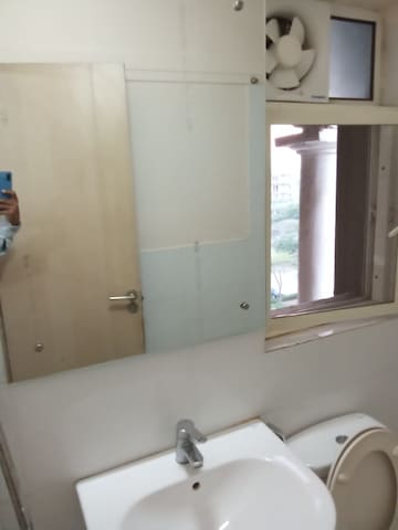 Bathroom in 3 BHK Apartment at Paras Dews, Sector 106 – for Rent