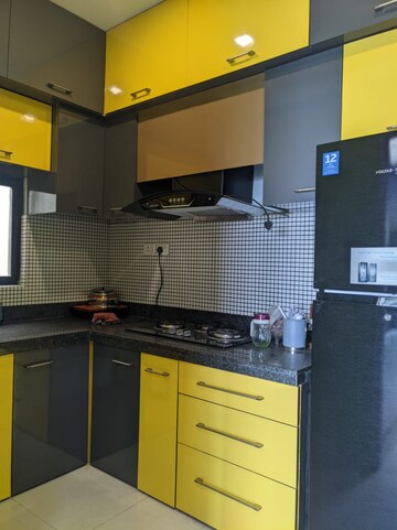 Kitchen in 3 BHK Apartment at Rungta Madgul Antaraa, Diamond Harbour Road – for Rent