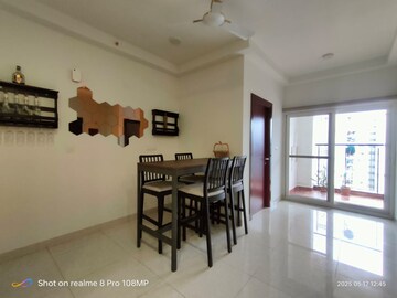 Living Room in 2 BHK Apartment at Prestige High Fields, Gachibowli – for Rent