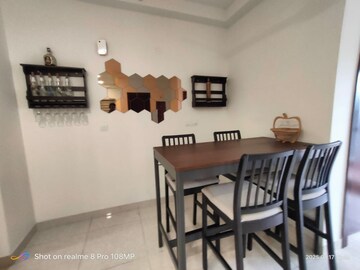 Staircase in 2 BHK Apartment at Prestige High Fields, Gachibowli – for Rent